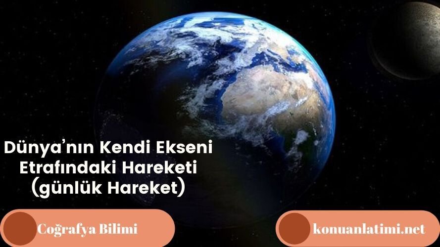 Dünya’nın Kendi Ekseni Etrafındaki Hareketi (günlük Hareket)