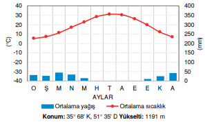 Ilıman karasal iklim (Tahran-İran)