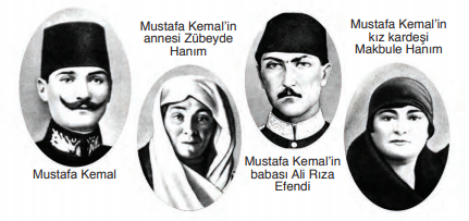 Mustafa Kemal’in ailesi