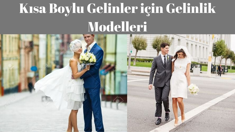 Kısa Boylu Gelinler için Gelinlik Modelleri