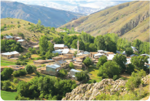 Köy yerleşmesi, Kemeryaka, Kemah, Erzincan