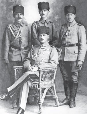 Yıldırım Orduları Grup Komutanı Mustafa Kemal Halep'te (1918)