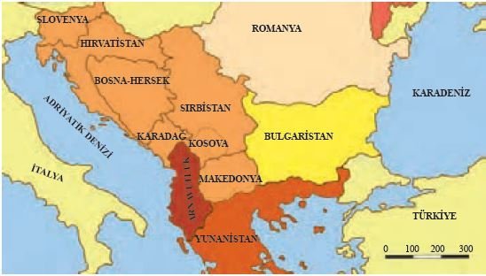 Yugoslavya’nın dağılmasının ardından ortaya çıkan devletler